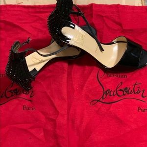 Authentic Christian Louboutin heels. Hardly worn. Red Bottoms